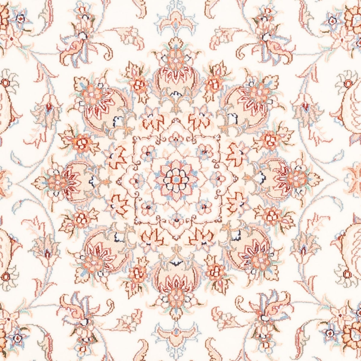 Alfombra persa - Tabriz - 176 x 118 cm - crema