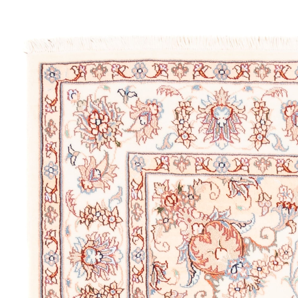 Alfombra persa - Tabriz - 176 x 118 cm - crema