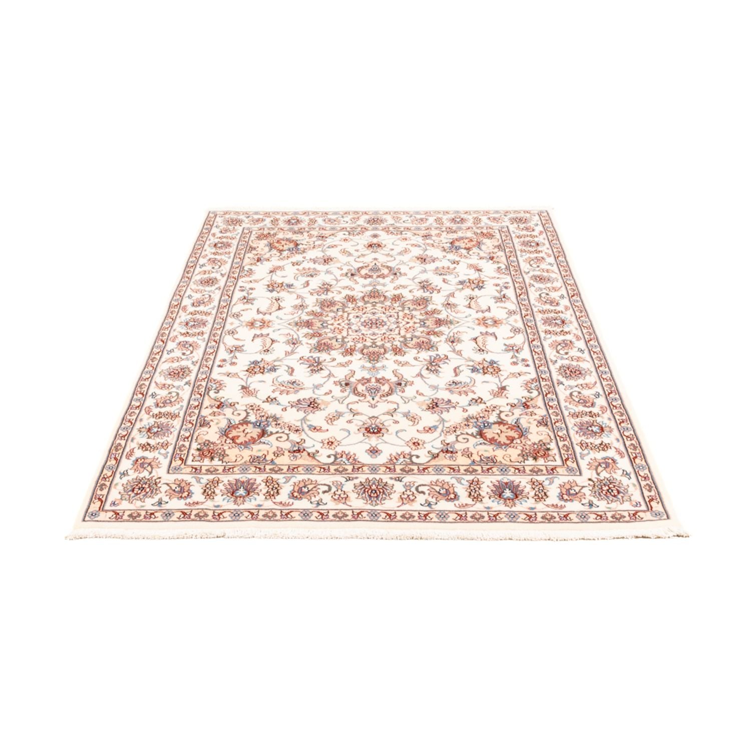 Alfombra persa - Tabriz - 176 x 118 cm - crema