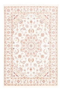 Alfombra persa - Tabriz - 179 x 120 cm - crema