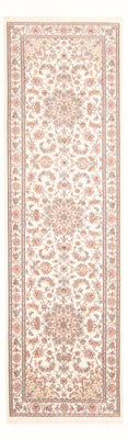 Alfombra de pasillo Alfombra Persa - Tabriz - Real - 298 x 87 cm - crema