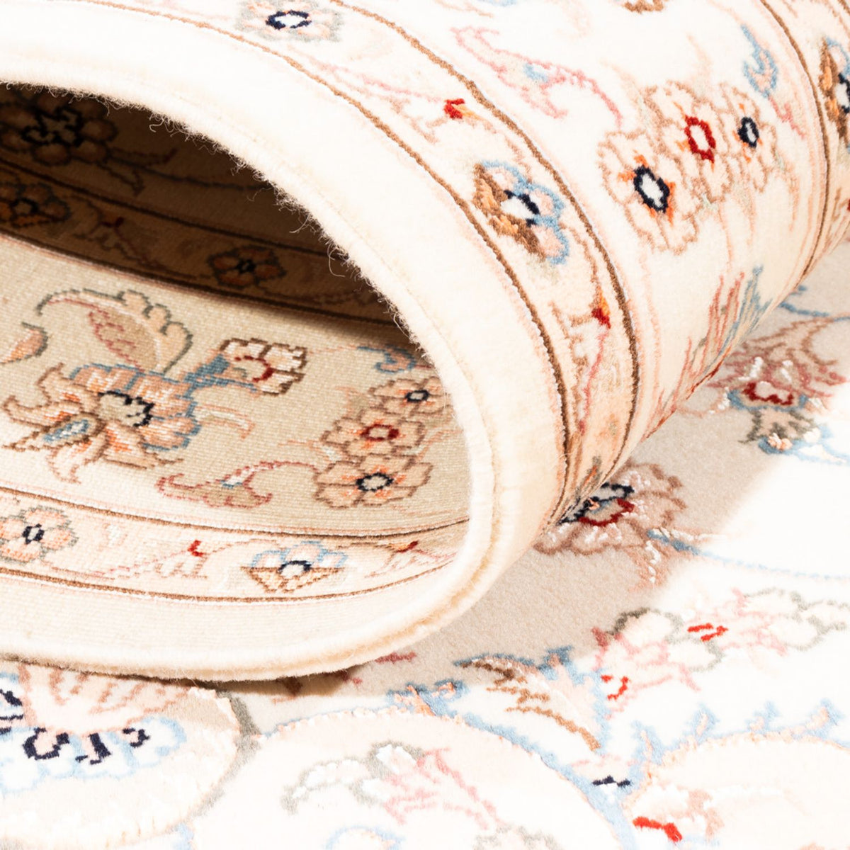 Alfombra persa - Tabriz - 174 x 119 cm - crema