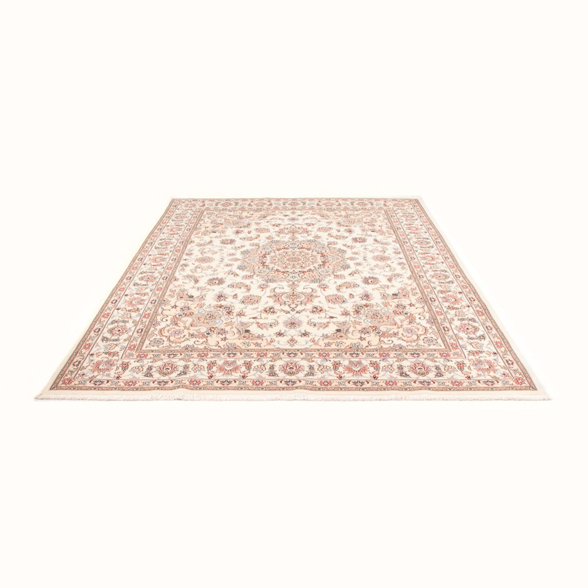 Alfombra Persa - Tabriz - Real - 248 x 198 cm - crema