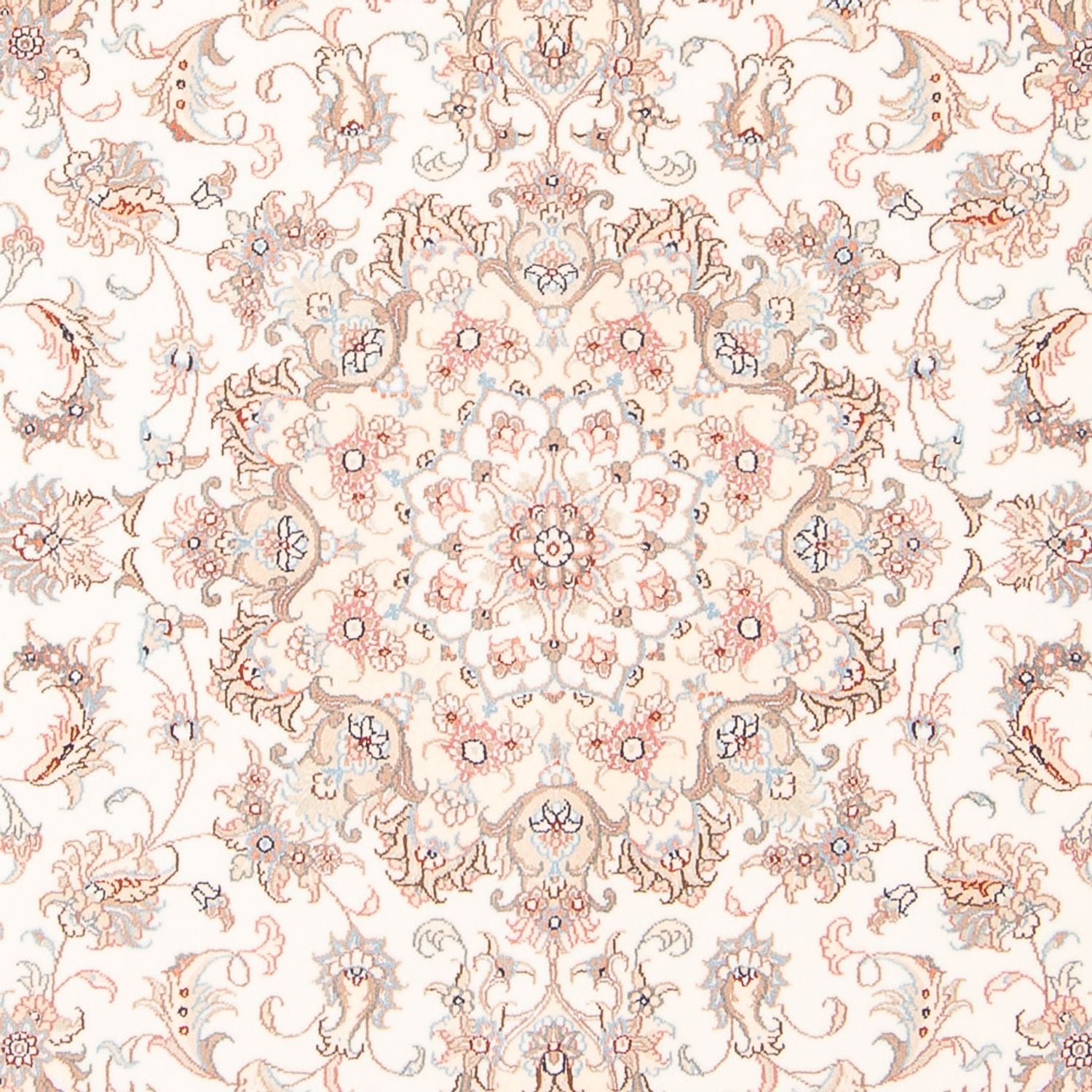 Alfombra Persa - Tabriz - Real - 205 x 150 cm - crema