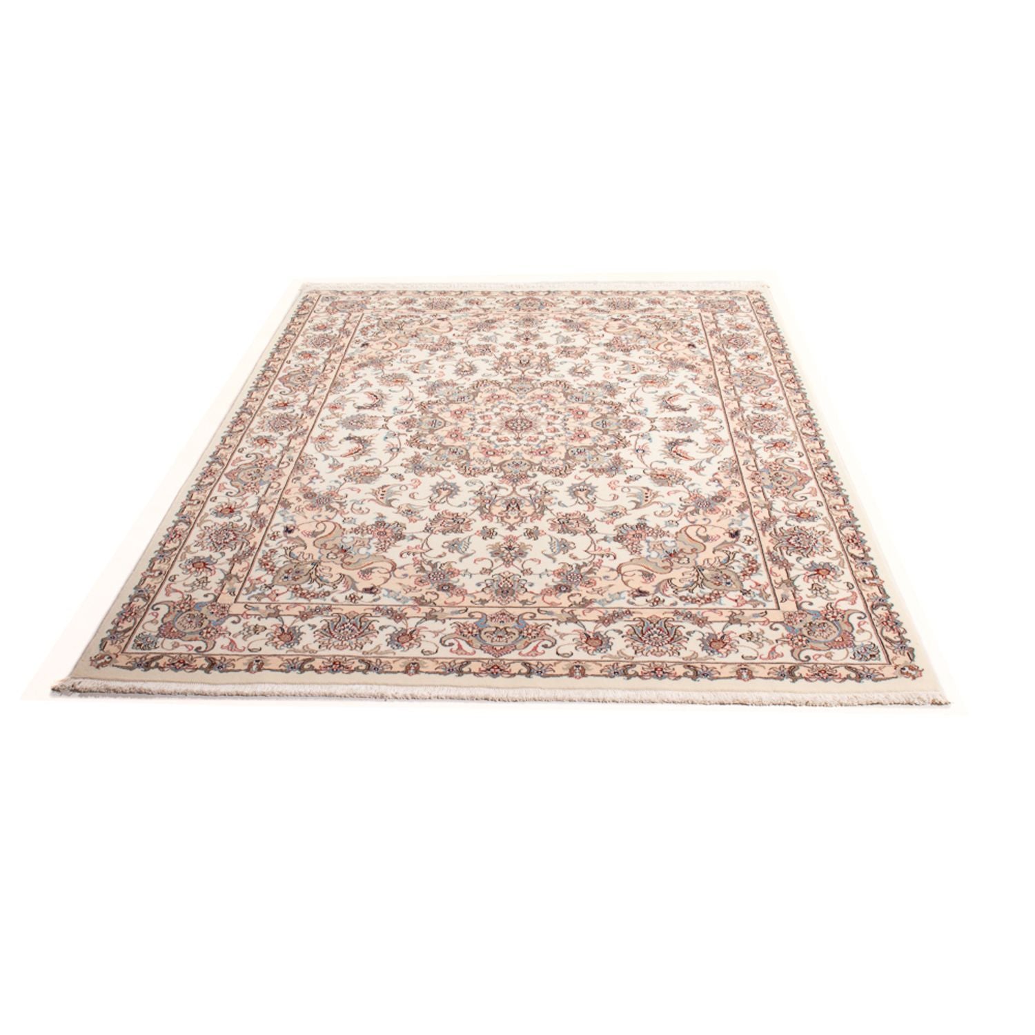 Alfombra Persa - Tabriz - Real - 205 x 150 cm - crema