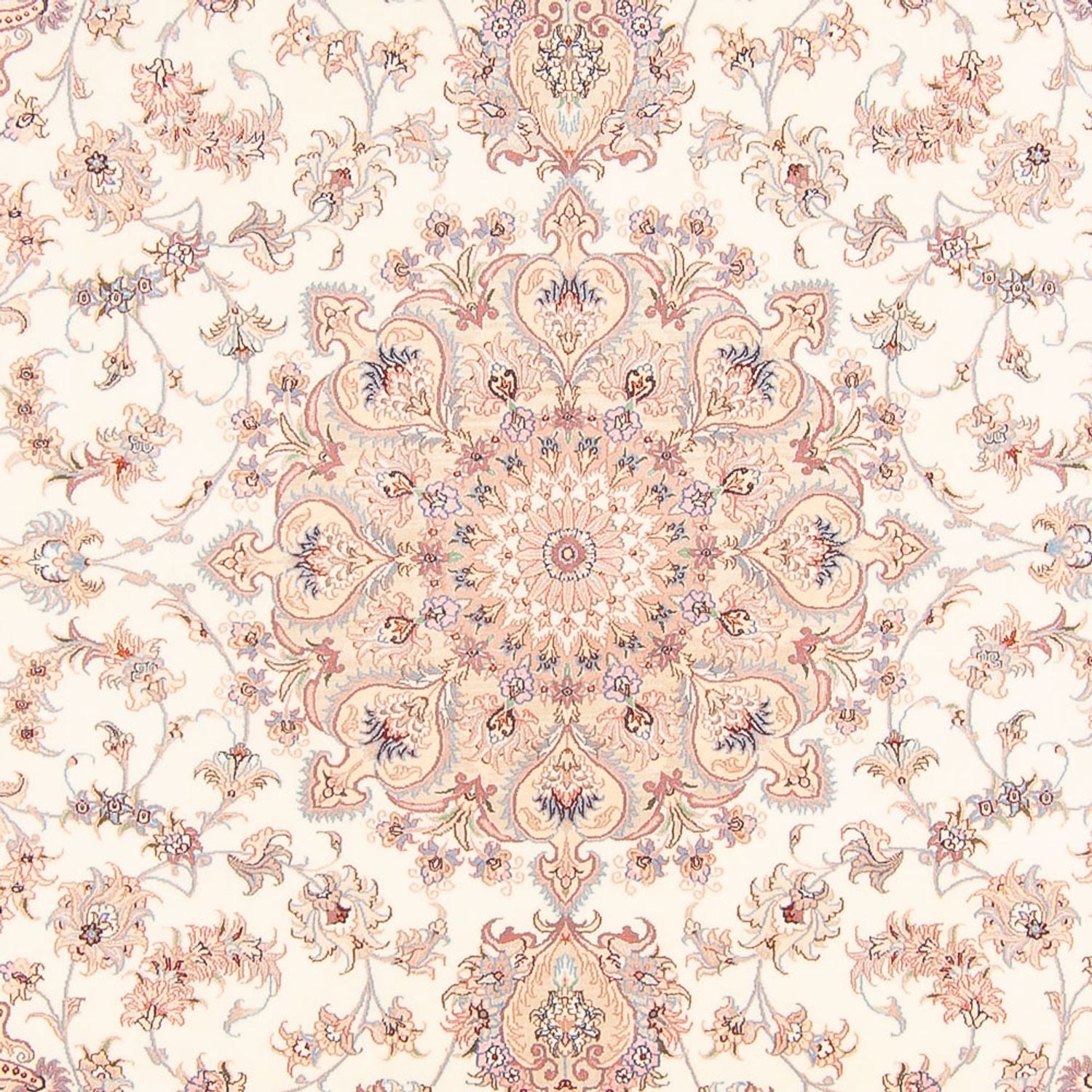 Alfombra Persa - Tabriz - Real - 300 x 252 cm - crema