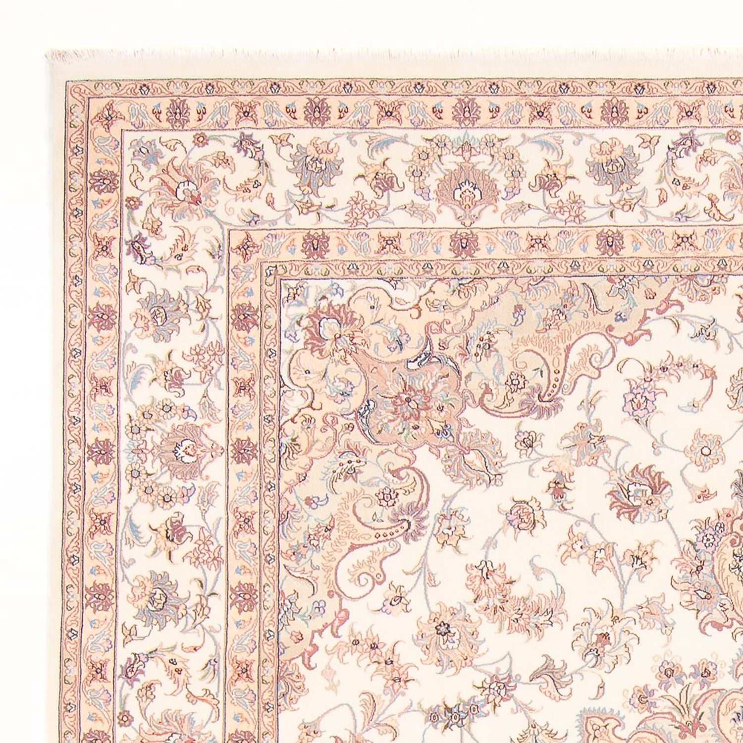 Alfombra Persa - Tabriz - Real - 300 x 252 cm - crema