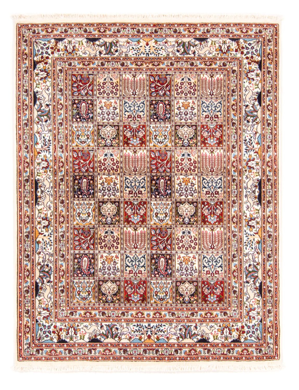 Alfombra persa - Clásica - 193 x 149 cm - multicolor