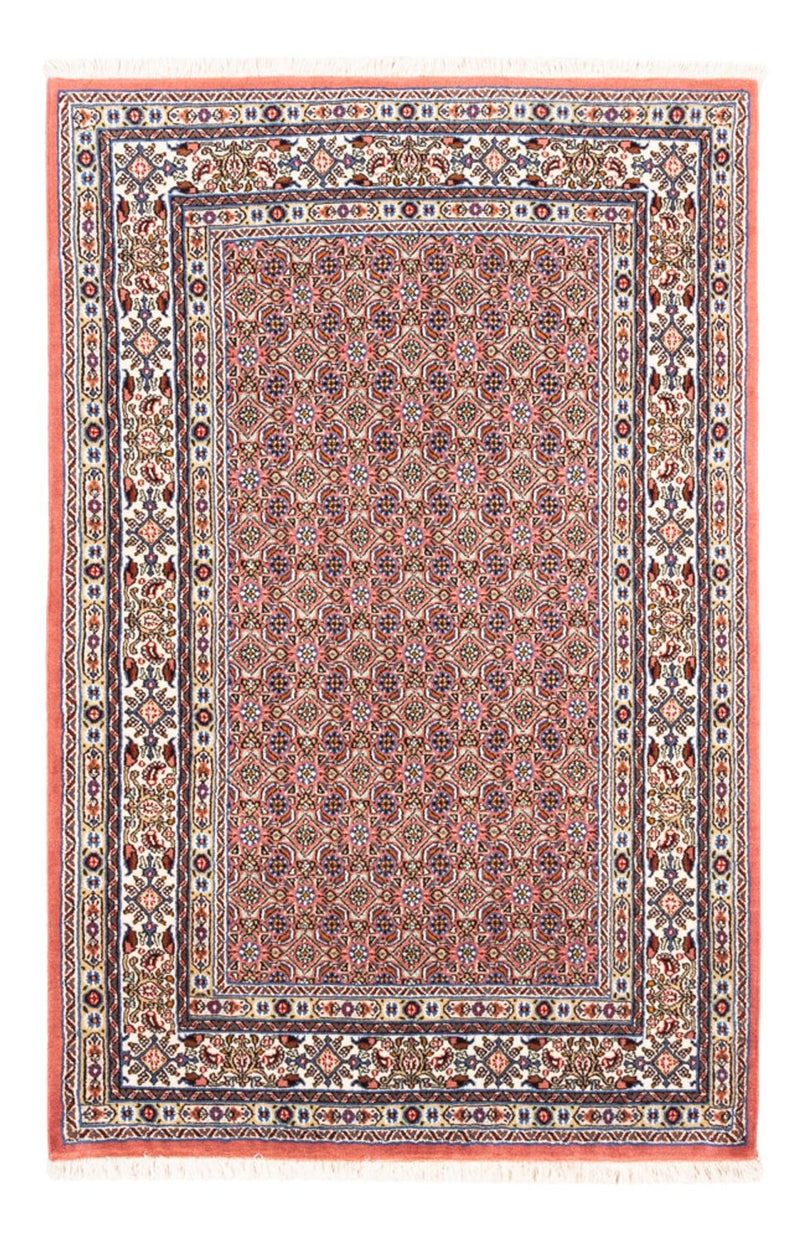 Alfombra persa - Clásica - 143 x 97 cm - salmón