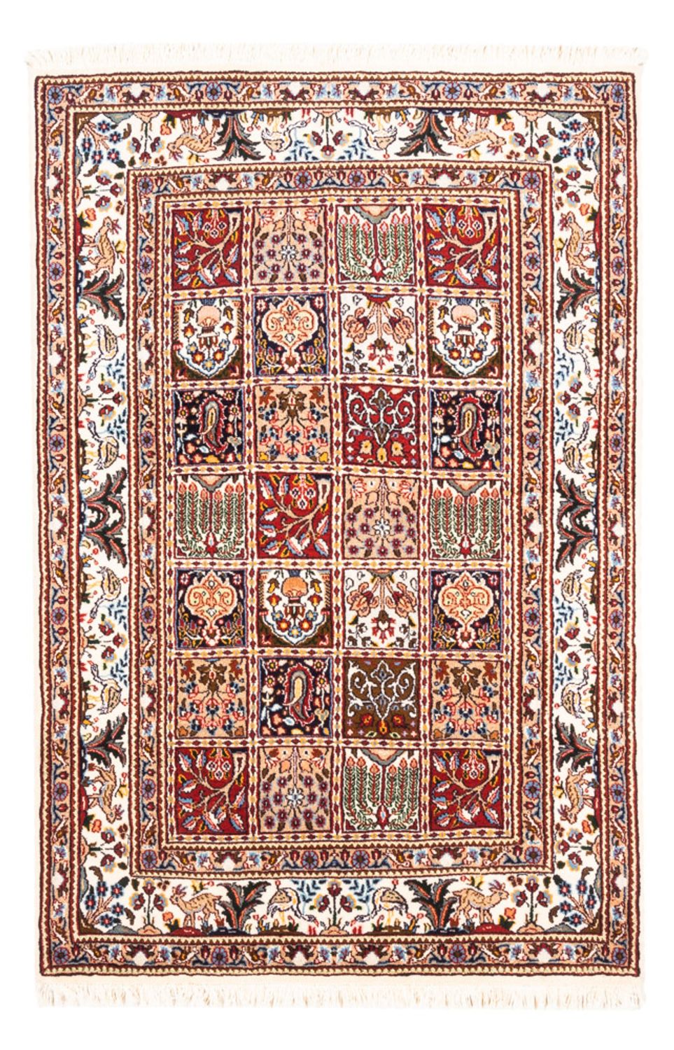 Alfombra persa - Clásica - 147 x 98 cm - multicolor