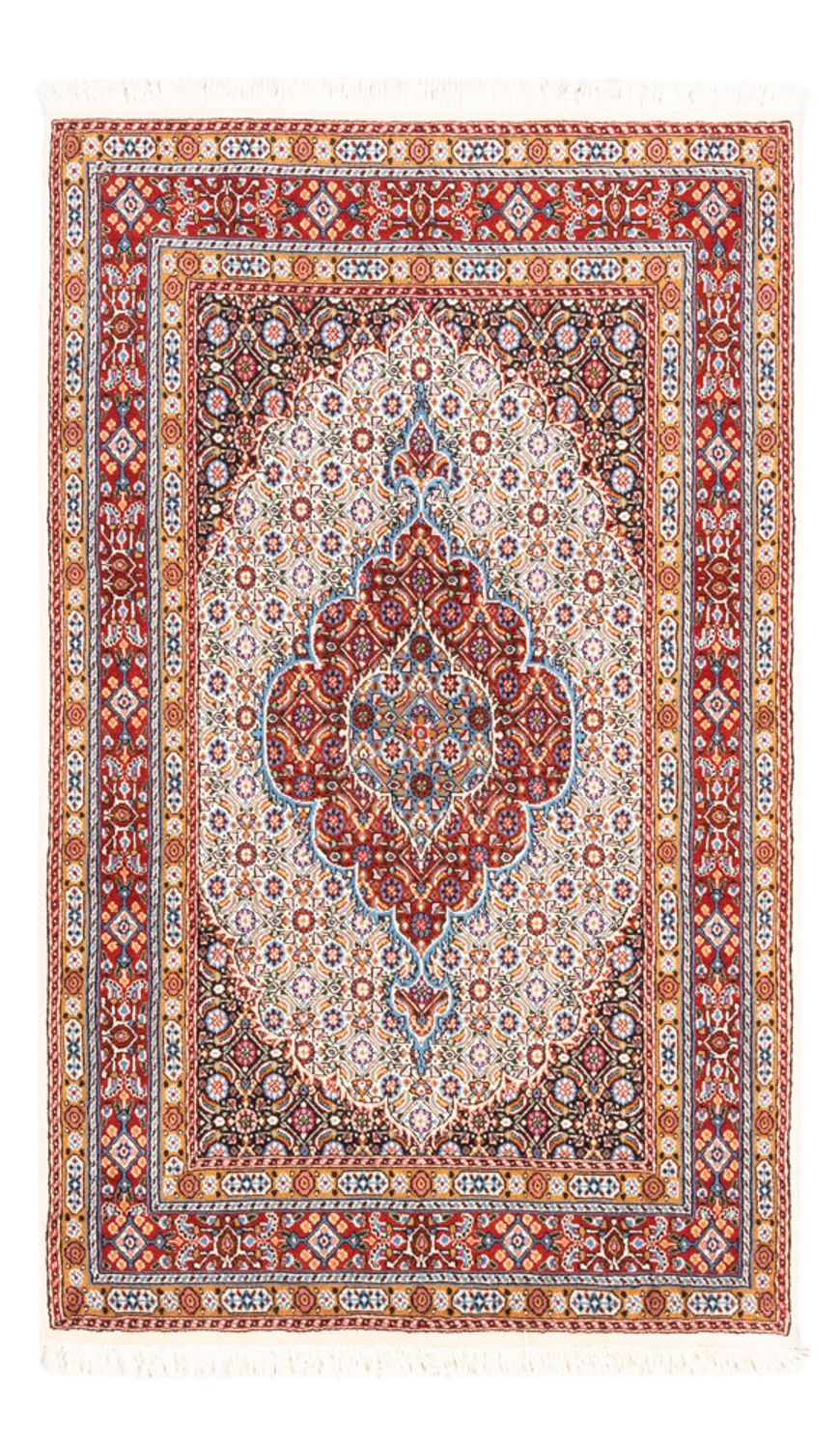 Alfombra persa - Clásica - 145 x 96 cm - crema