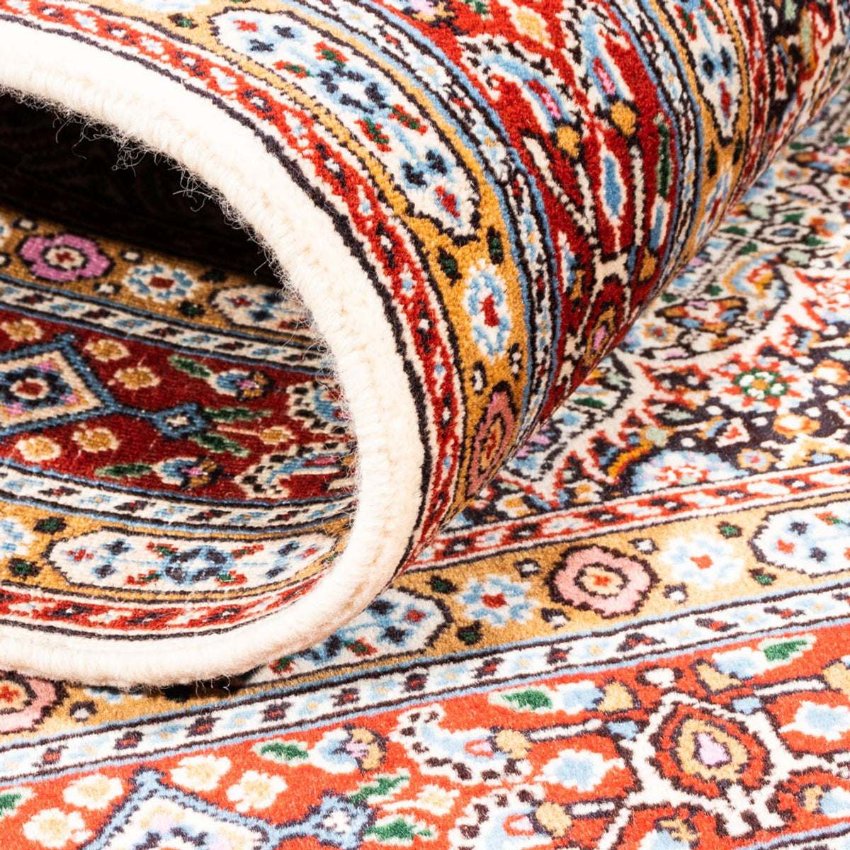 Alfombra persa - Clásica - 145 x 96 cm - crema