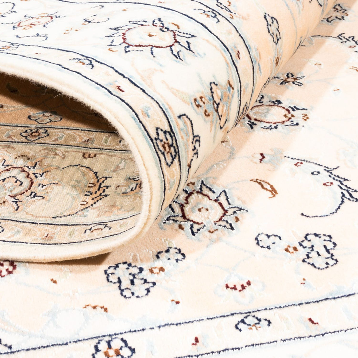 Alfombra Persa - Nain - Prima - 180 x 118 cm - beige claro