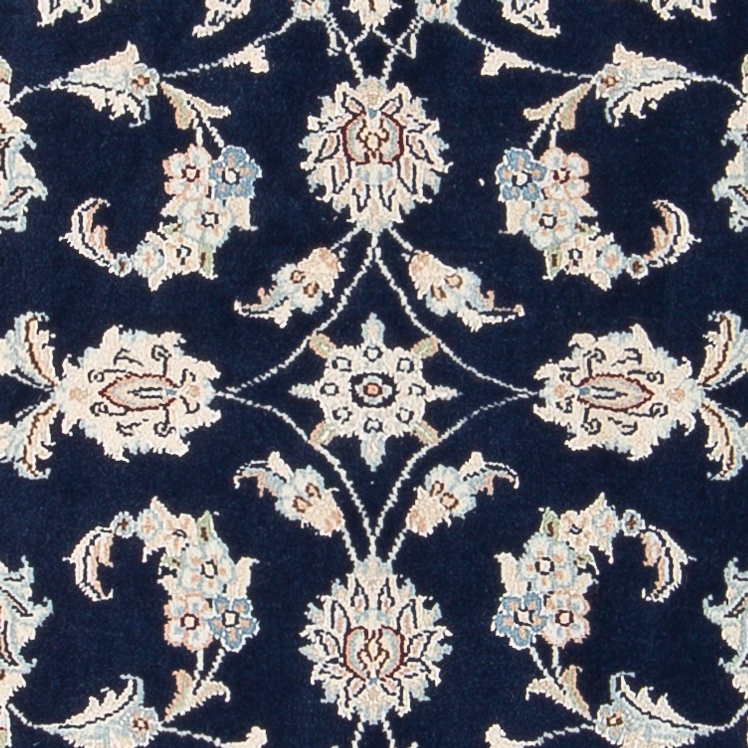 Alfombra Persa - Nain - Prima - 118 x 78 cm - azul oscuro