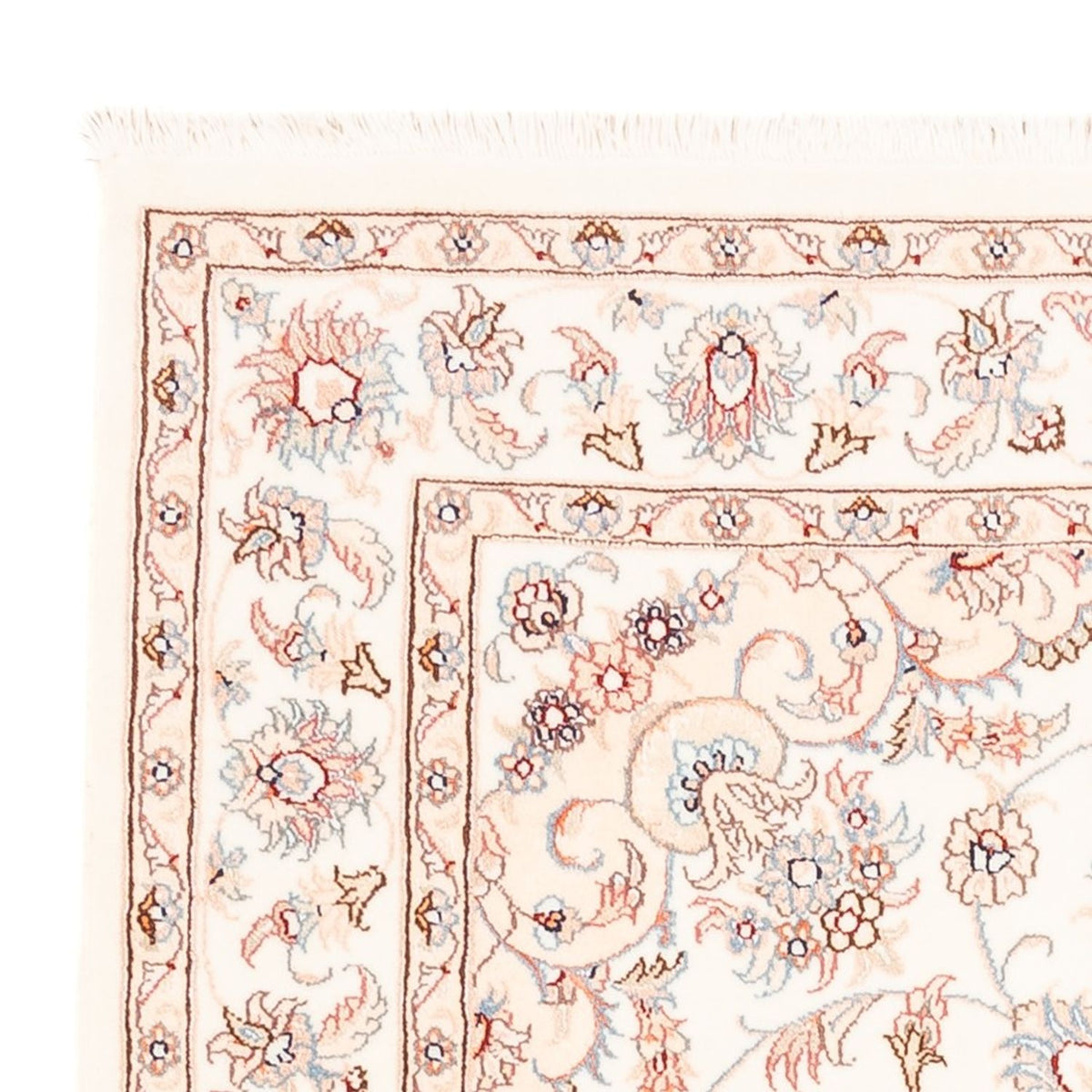 Alfombra persa - Tabriz - 174 x 119 cm - crema