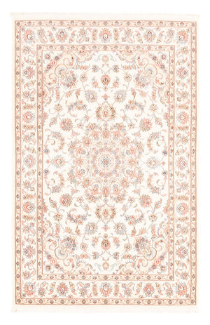Alfombra persa - Tabriz - 183 x 120 cm - crema