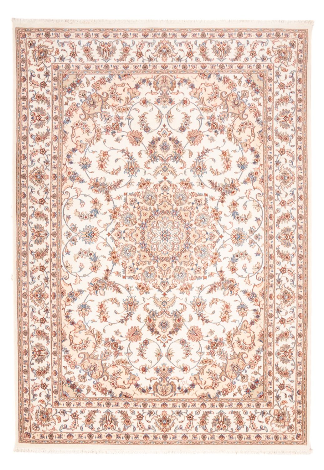 Alfombra Persa - Tabriz - Real - 232 x 169 cm - crema