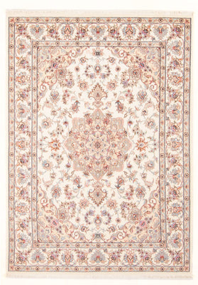 Alfombra Persa - Tabriz - Real - 204 x 147 cm - crema
