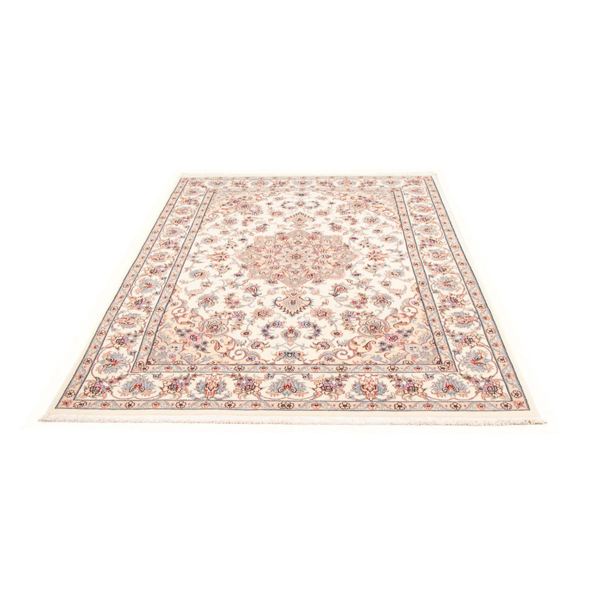 Alfombra Persa - Tabriz - Real - 204 x 147 cm - crema
