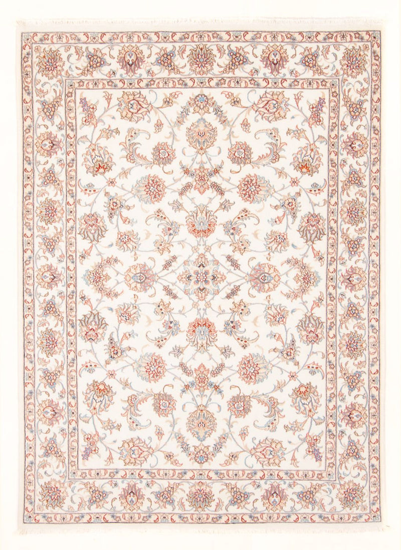 Alfombra Persa - Tabriz - Real - 201 x 150 cm - crema