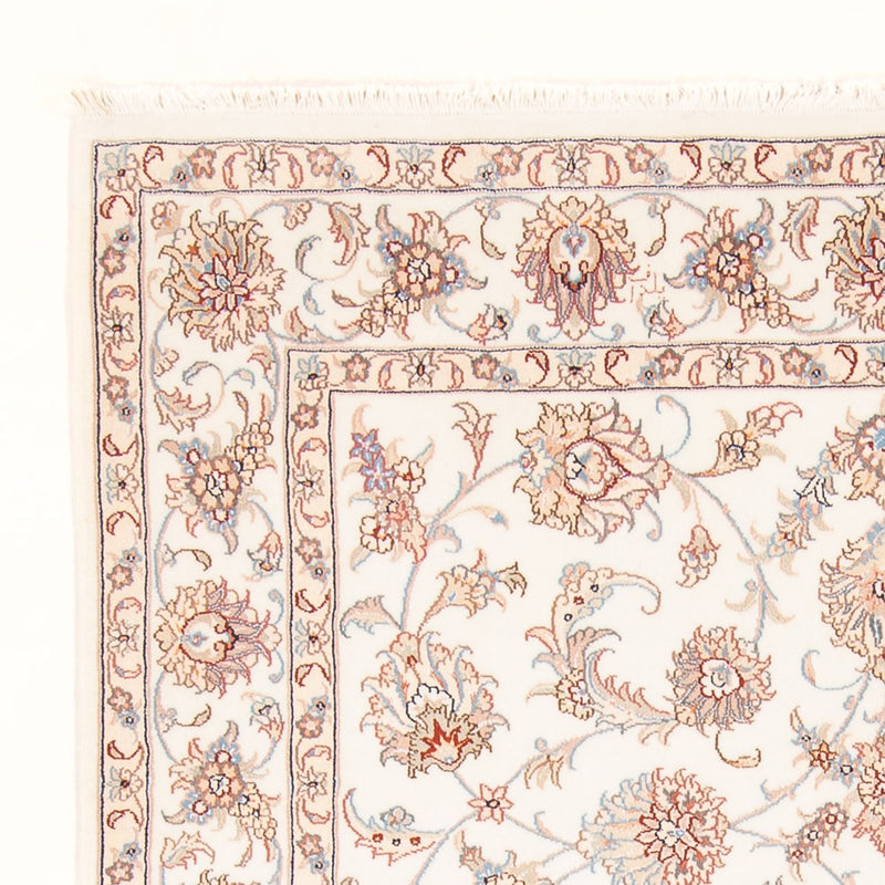 Alfombra Persa - Tabriz - Real - 201 x 150 cm - crema