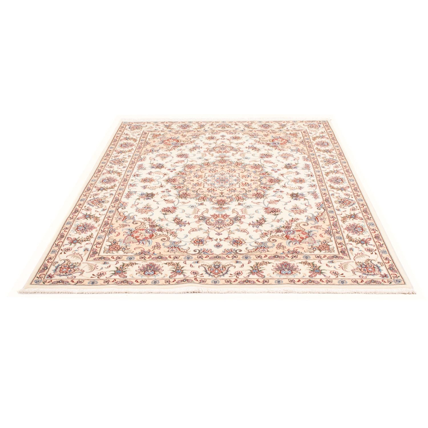 Alfombra Persa - Tabriz - Real - 198 x 149 cm - crema