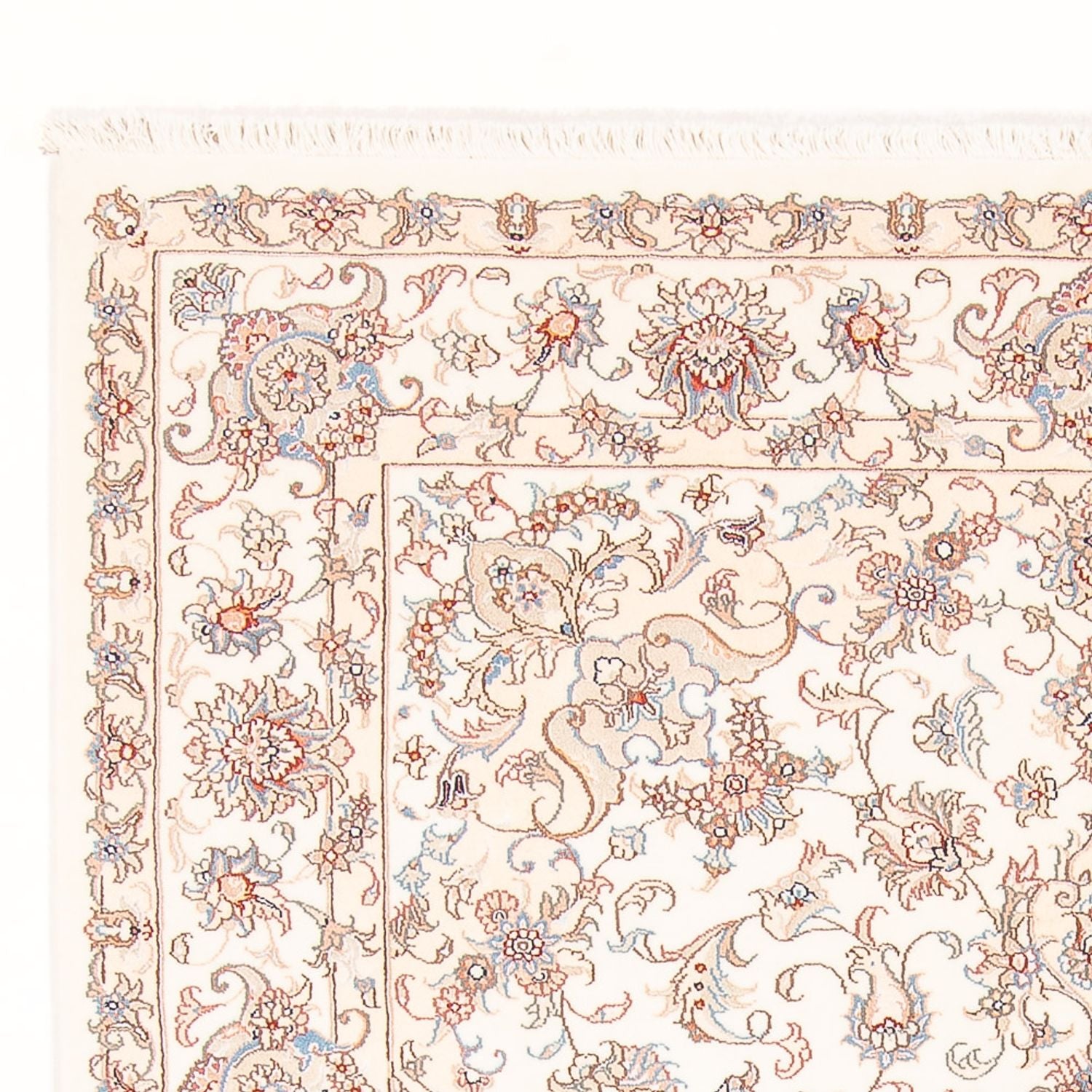 Alfombra Persa - Tabriz - Real - 200 x 151 cm - crema