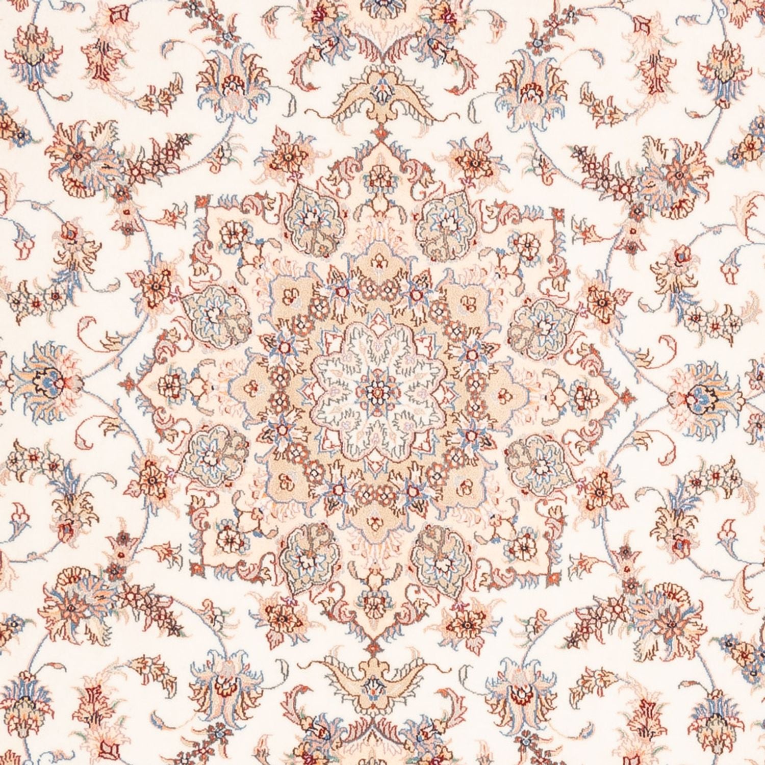 Alfombra Persa - Tabriz - Real - 240 x 172 cm - crema