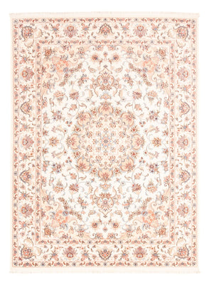 Alfombra persa - Tabriz - 203 x 150 cm - crema