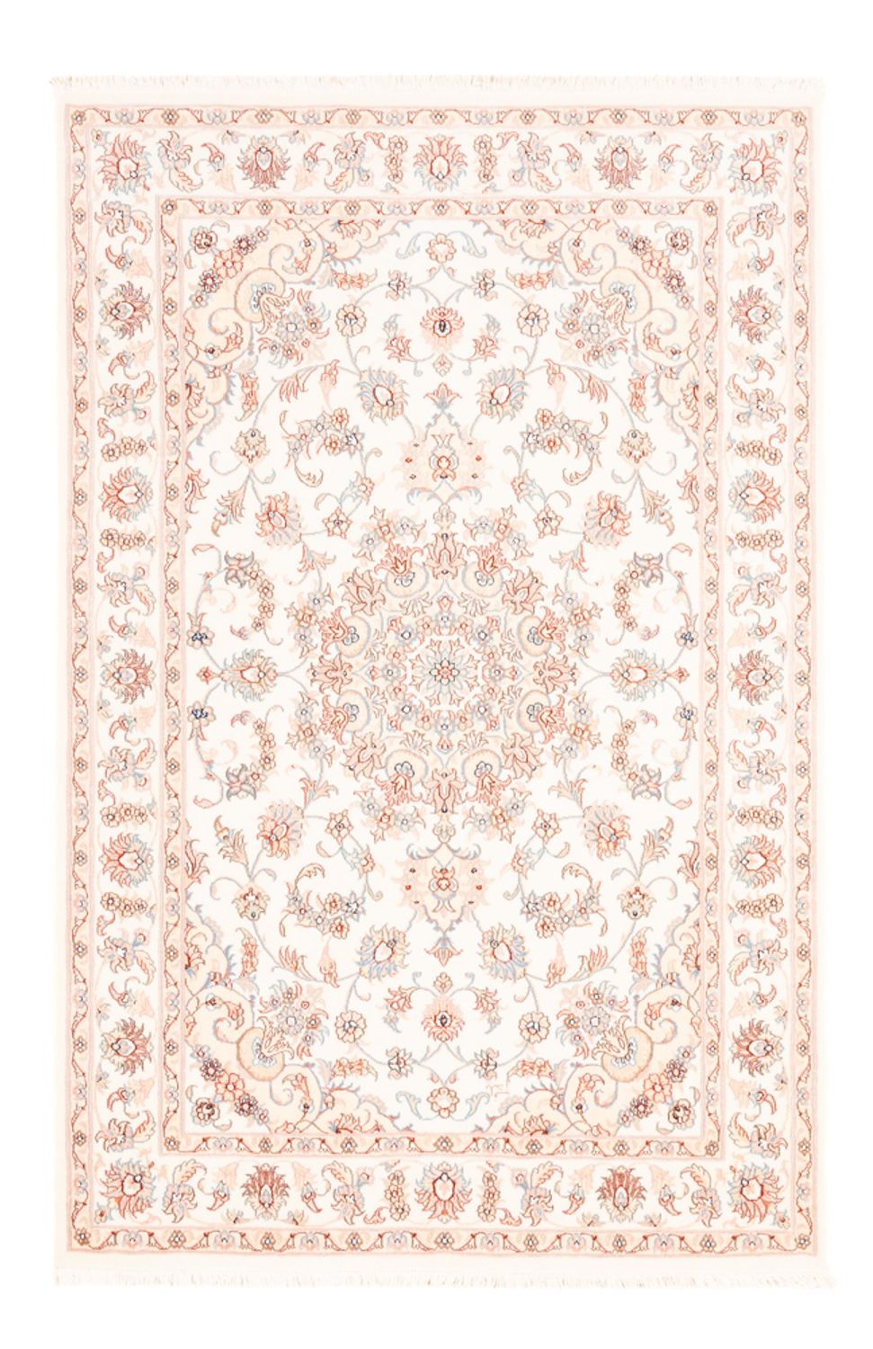 Alfombra persa - Tabriz - 178 x 117 cm - crema