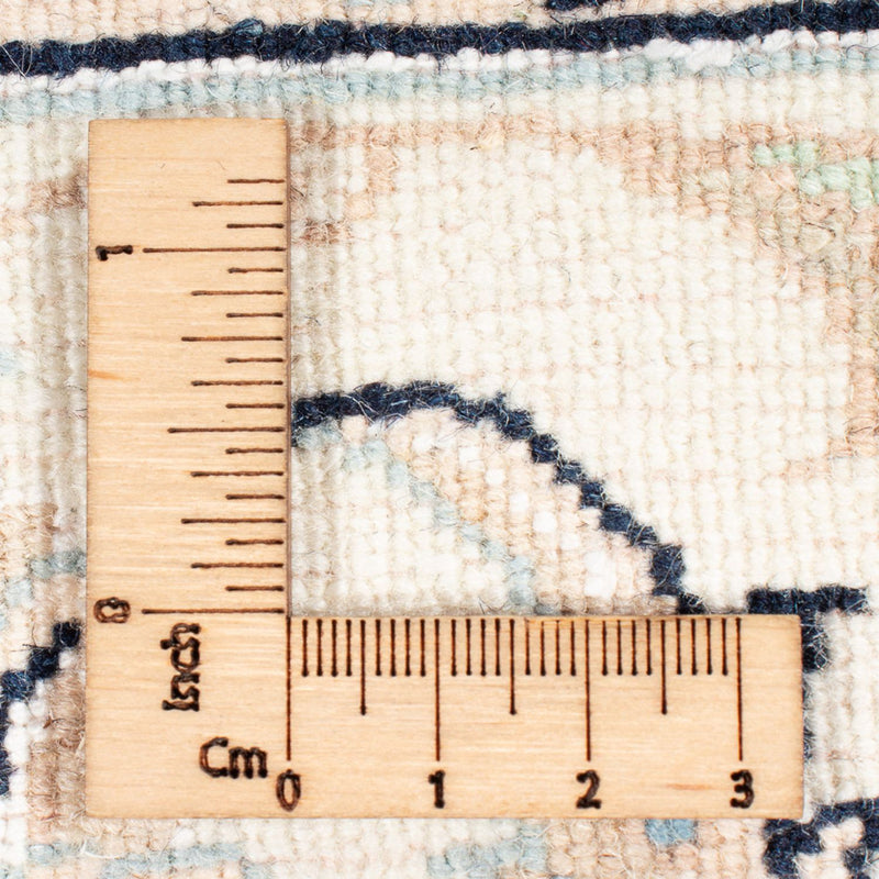 Alfombra Persa - Nain - Real - 175 x 120 cm - azul oscuro