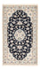 Alfombra Persa - Nain - Prima - 138 x 82 cm - azul oscuro