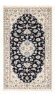 Alfombra Persa - Nain - Prima - 138 x 82 cm - azul oscuro