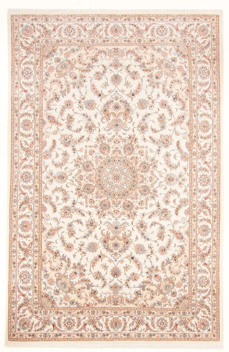 Alfombra Persa - Tabriz - Real - 305 x 198 cm - crema