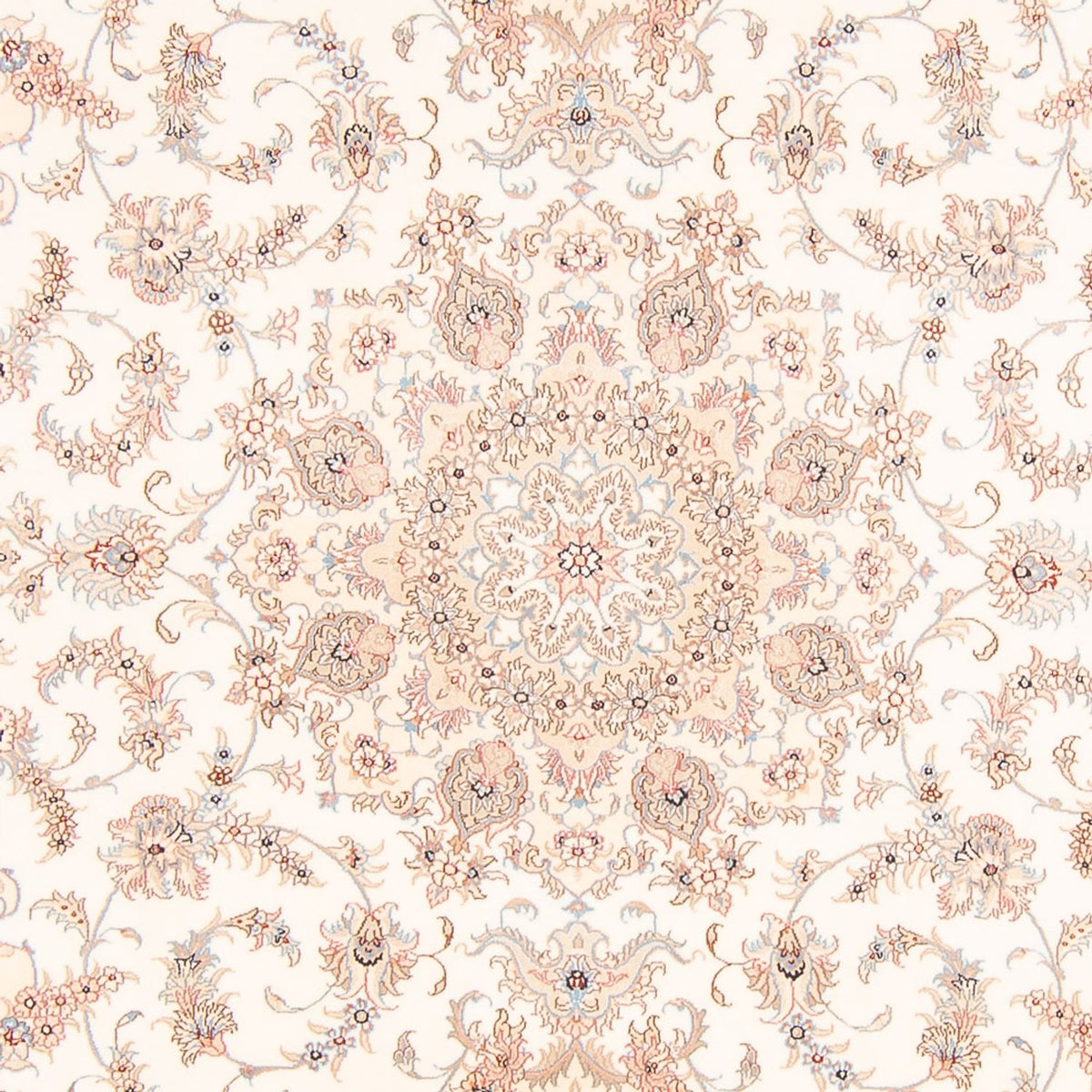 Alfombra Persa - Tabriz - Real - 305 x 198 cm - crema