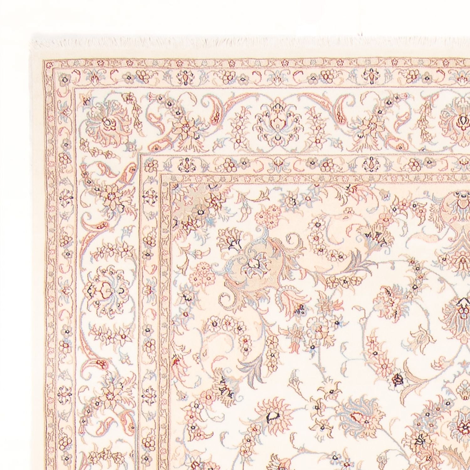Alfombra Persa - Tabriz - Real - 305 x 198 cm - crema