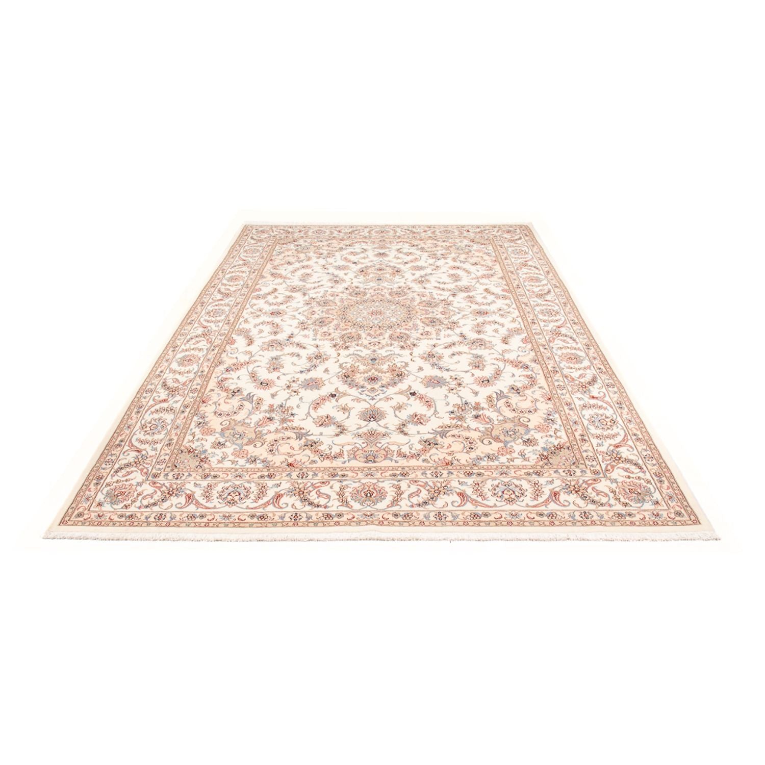 Alfombra Persa - Tabriz - Real - 305 x 198 cm - crema