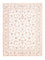 Alfombra persa - Tabriz - 200 x 147 cm - crema