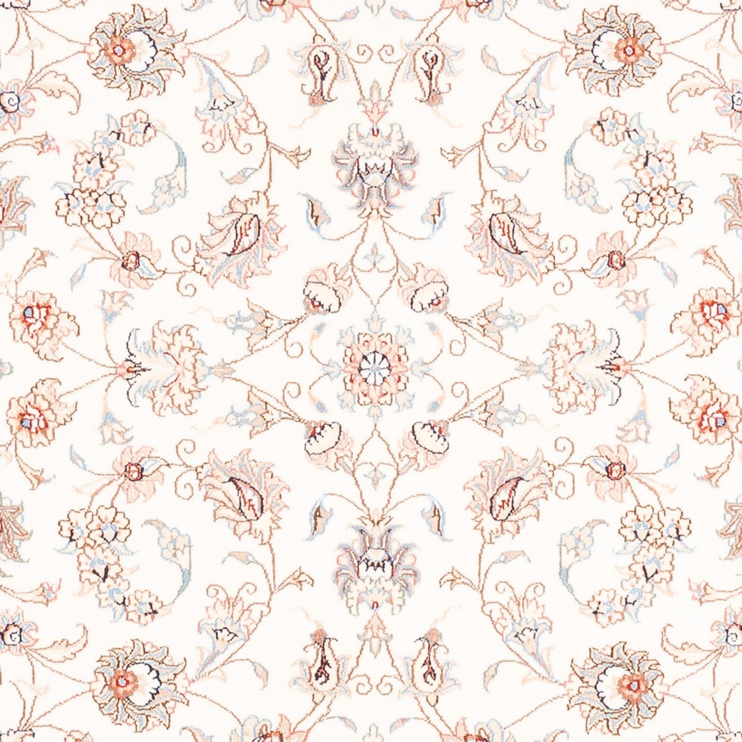 Alfombra persa - Tabriz - 200 x 147 cm - crema