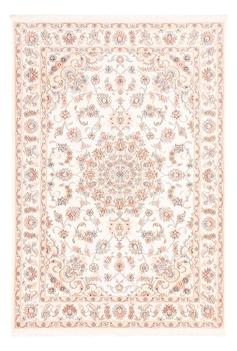 Alfombra persa - Tabriz - 176 x 122 cm - crema