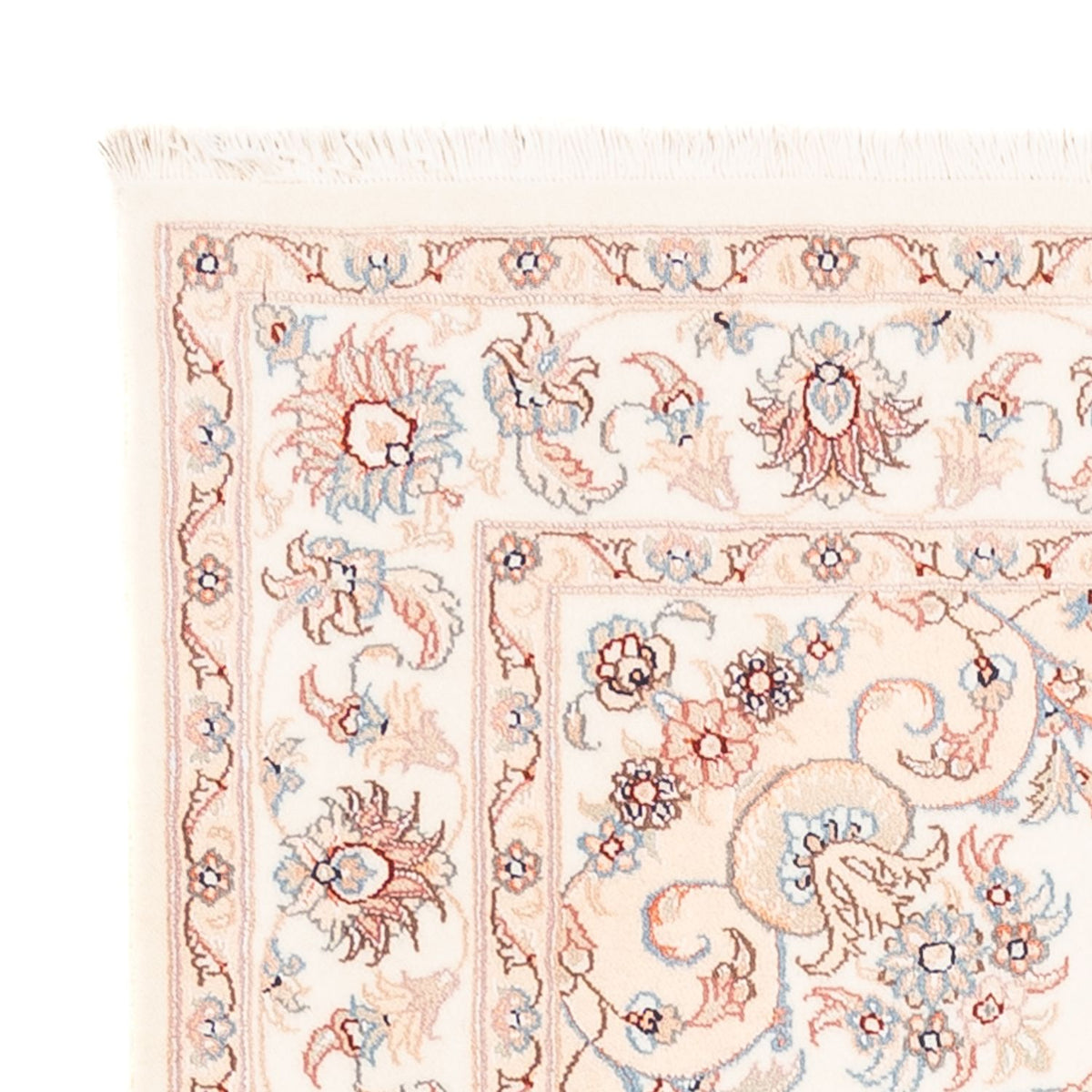 Alfombra persa - Tabriz - 176 x 122 cm - crema