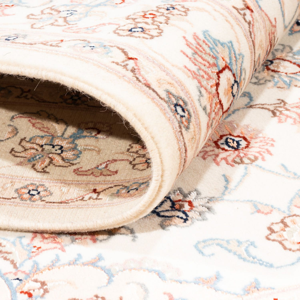 Alfombra persa - Tabriz - 176 x 122 cm - crema