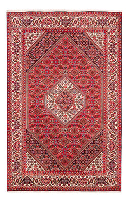 Alfombra persa - Bidjar - 253 x 170 cm - rojo