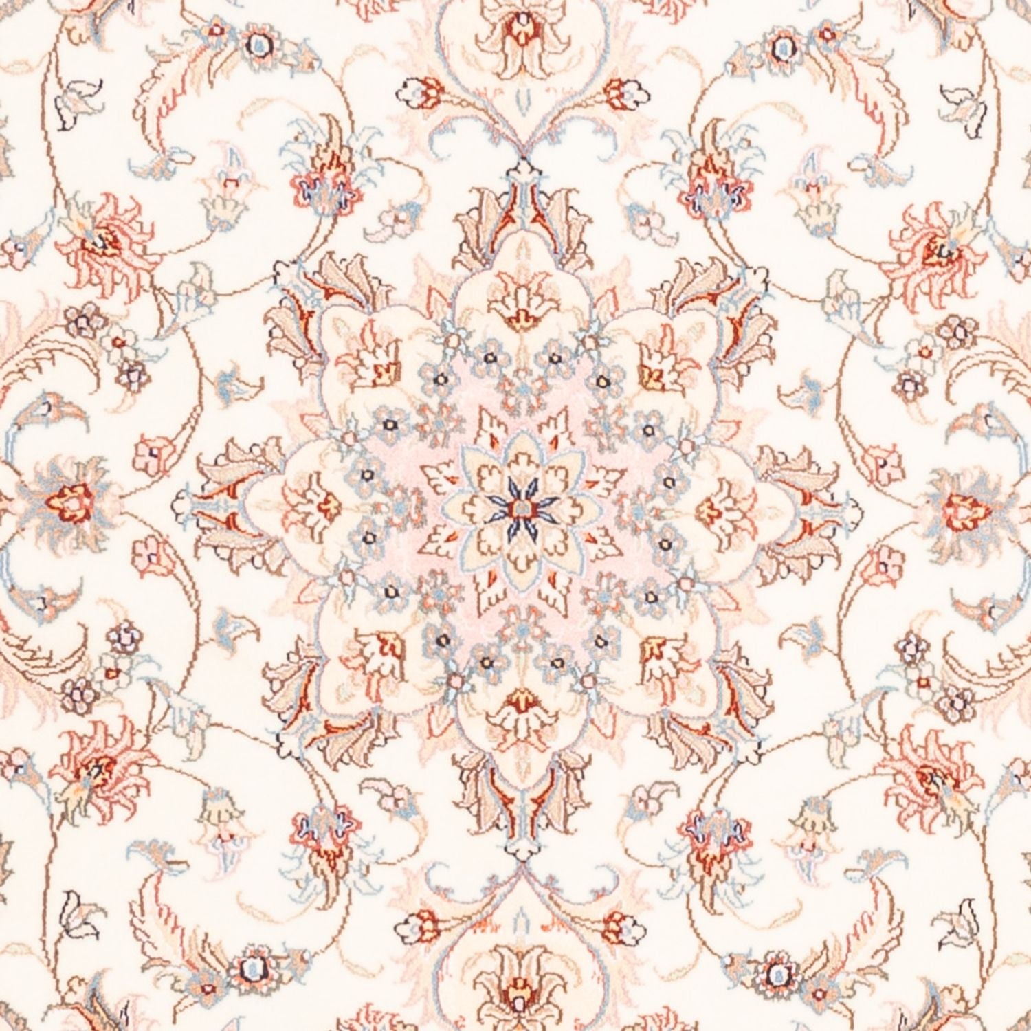 Alfombra persa - Tabriz - 157 x 108 cm - crema