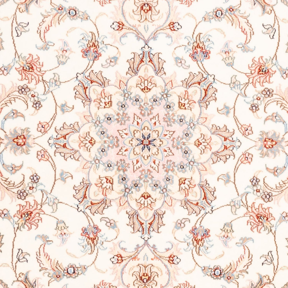 Alfombra persa - Tabriz - 157 x 108 cm - crema