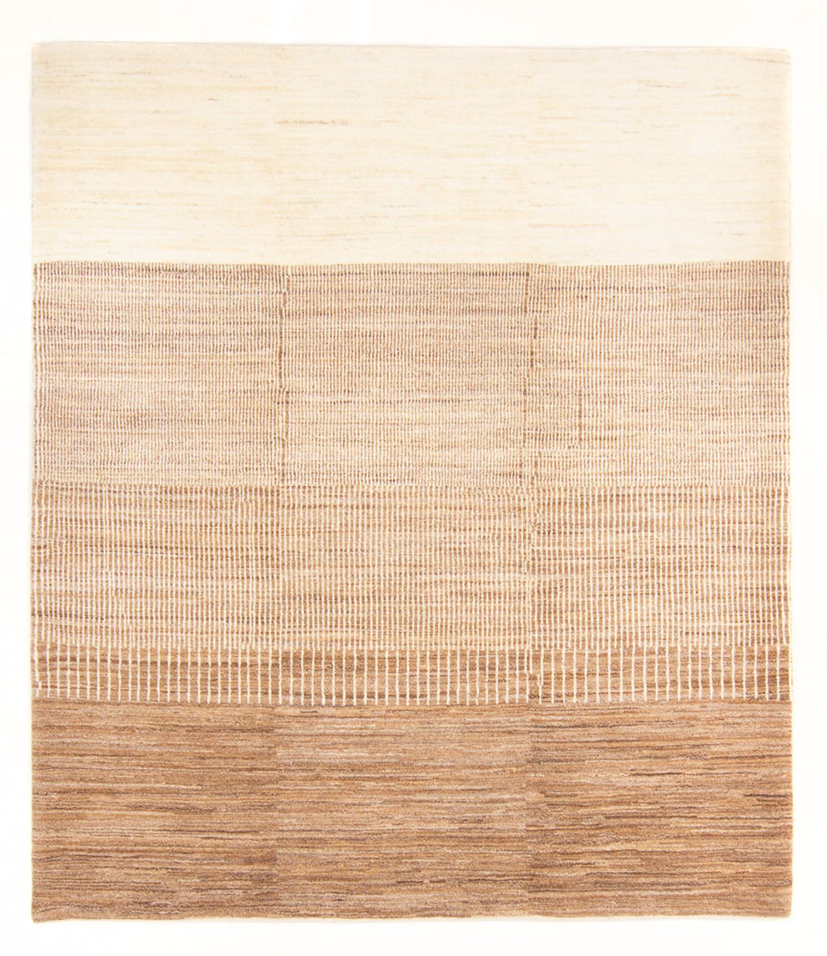 Alfombra Gabbeh - Persa - 245 x 212 cm - crema