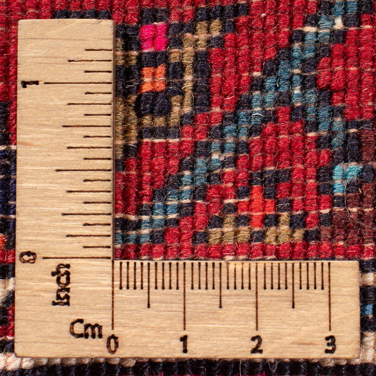 Alfombra persa - Nómada - 109 x 72 cm - rojo