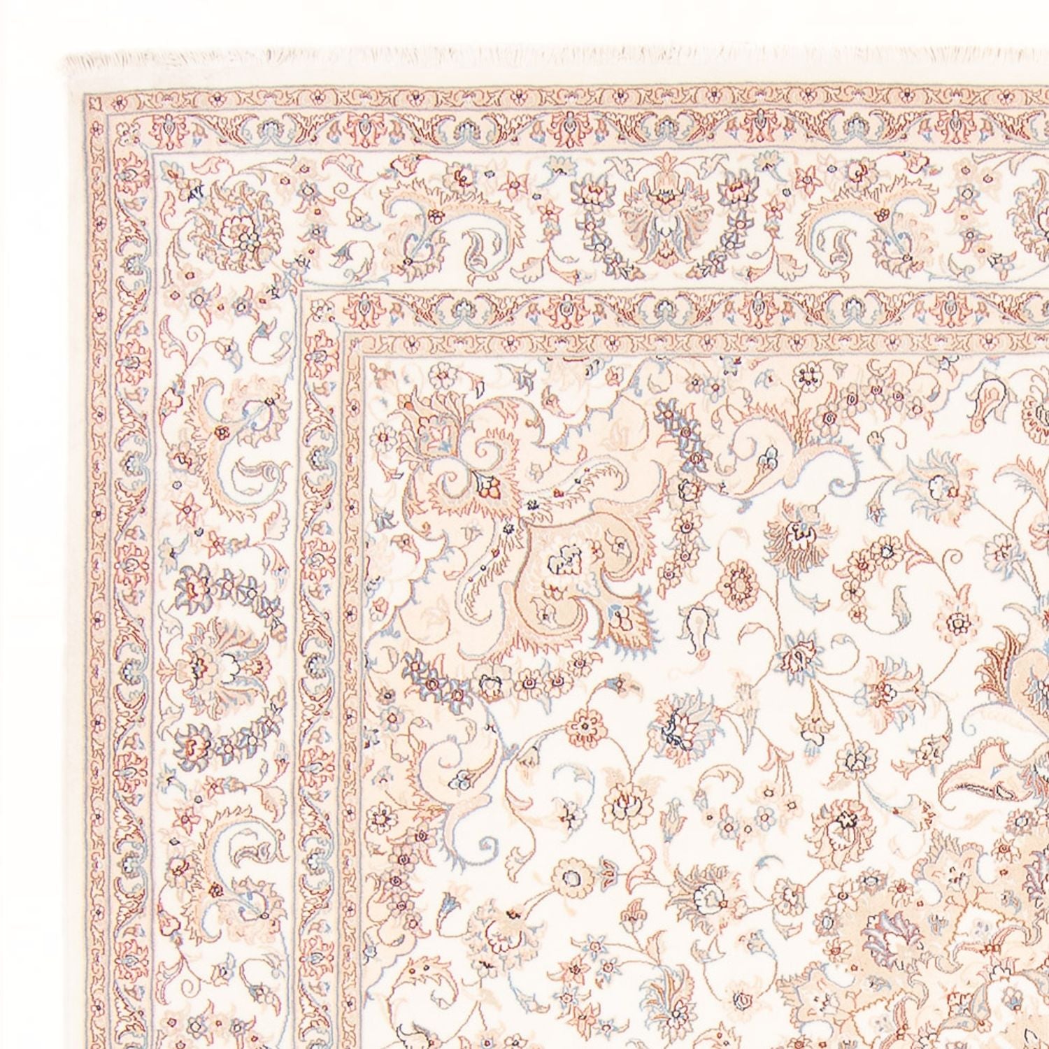 Alfombra Persa - Tabriz - Real - 260 x 245 cm - crema