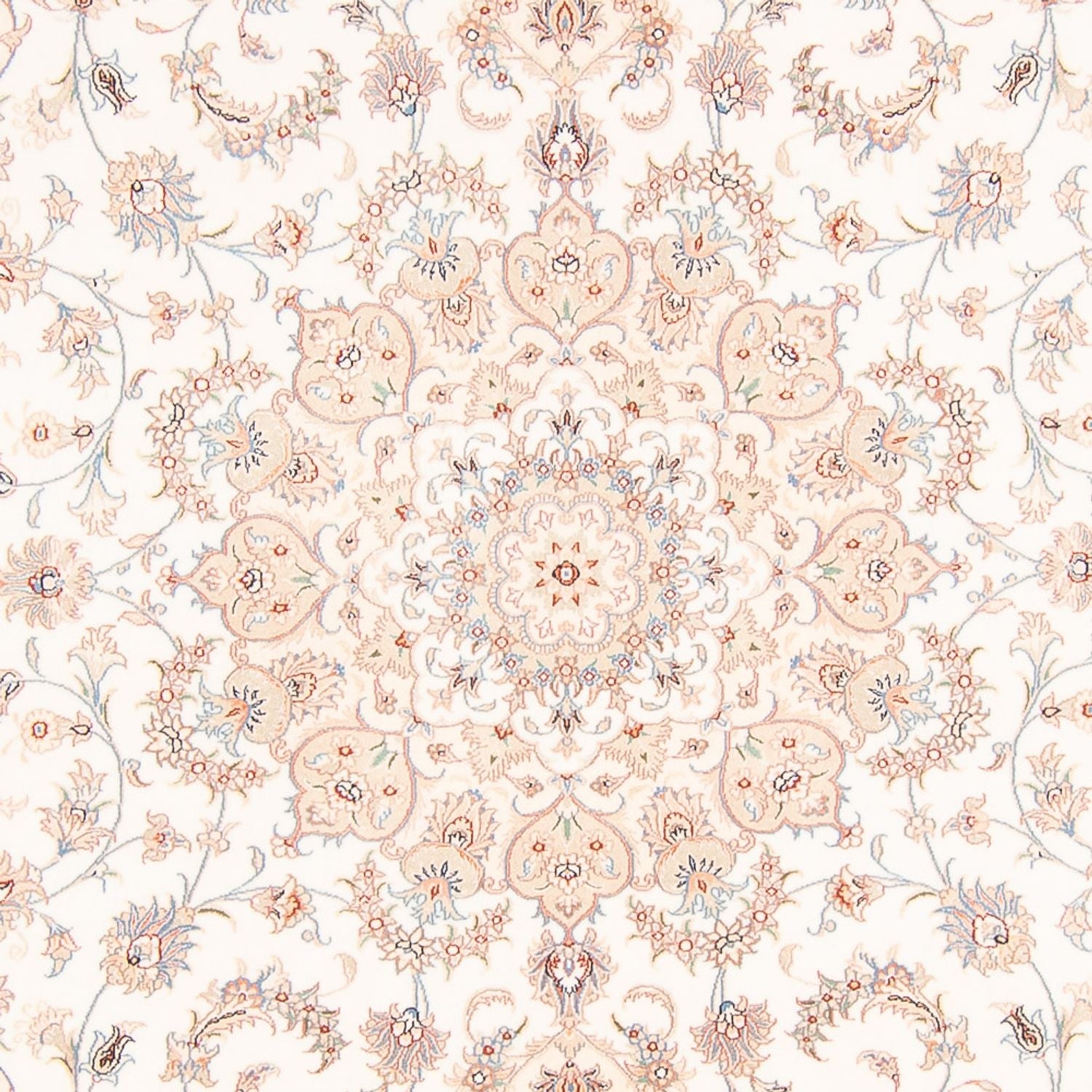Alfombra Persa - Tabriz - Real - 268 x 227 cm - crema