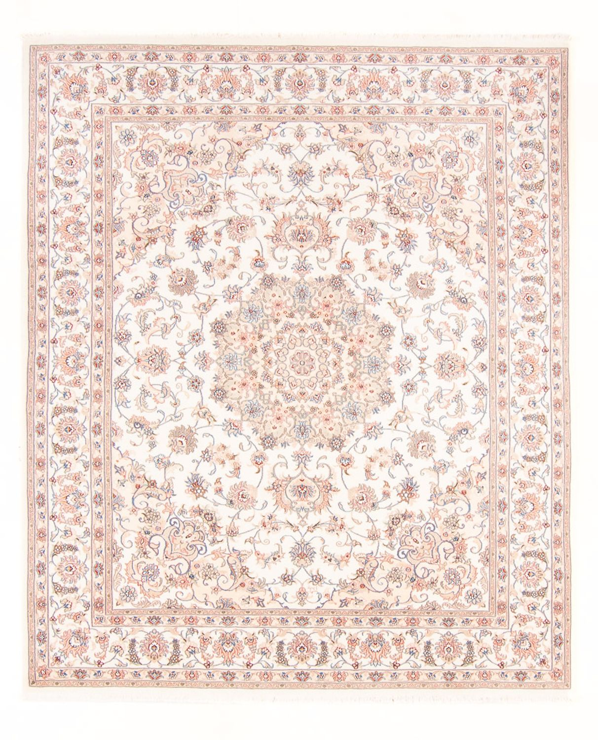 Alfombra Persa - Tabriz - Real - 248 x 197 cm - crema
